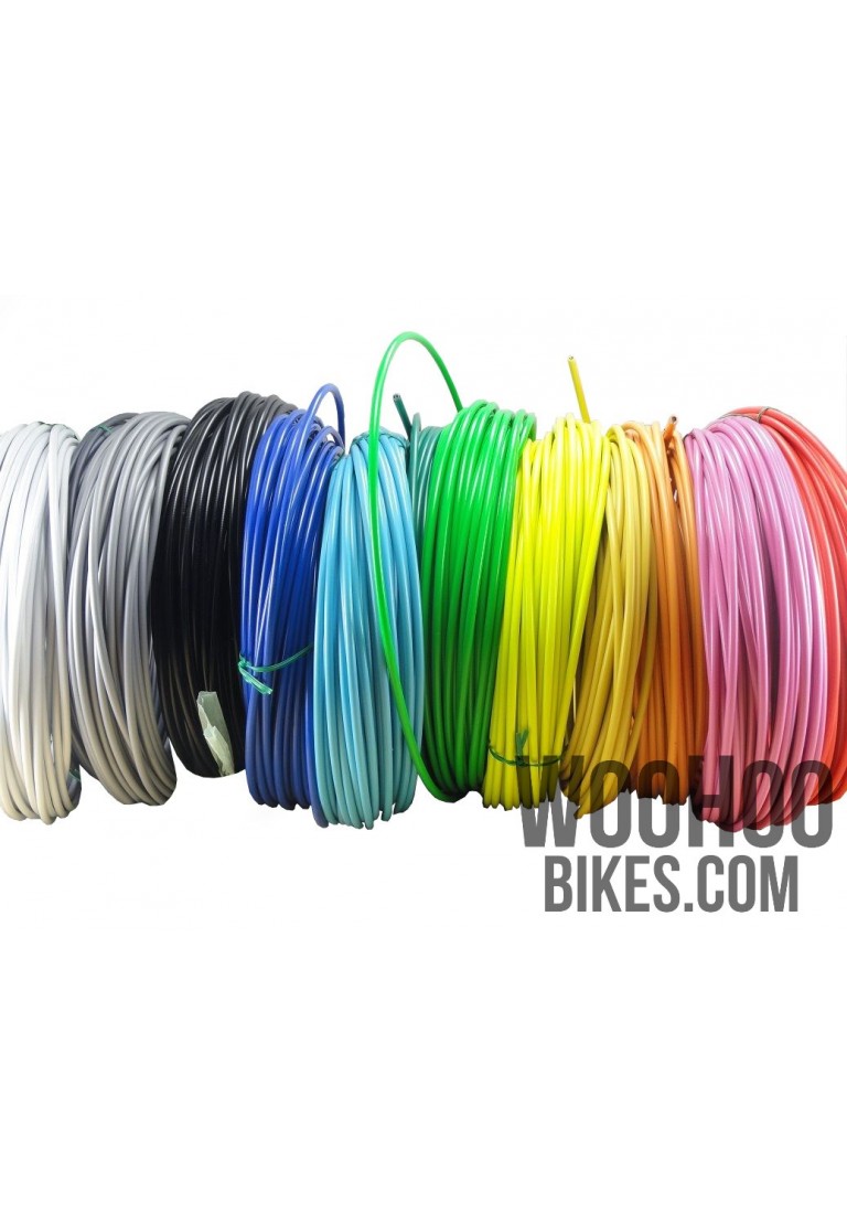 ALHONGA brake cable sheath Exchange Laminated Steel Pink 2m ø5mm Bike Bicycle