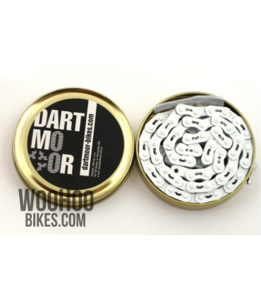 Dartmoor Core Single Speed Chain 1/2" x 3/32" White