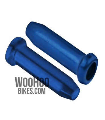 ACCENT Universal Brake or Derailleur Cable Ends 2 pcs. Blue