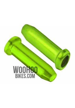 ACCENT Universal Brake or Derailleur Cable Ends 2 pcs. Green