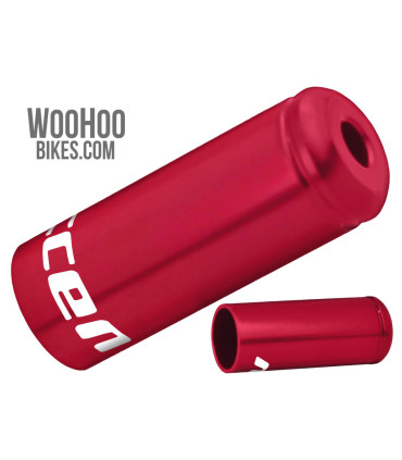 Accent Lined Brake Cable Ends Red x 2 pcs.