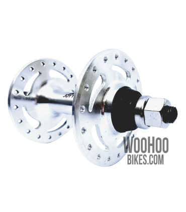 JOYTECHA 565DSE Front Hub, Fixed Gear, Road Bike, Track 32H Silver