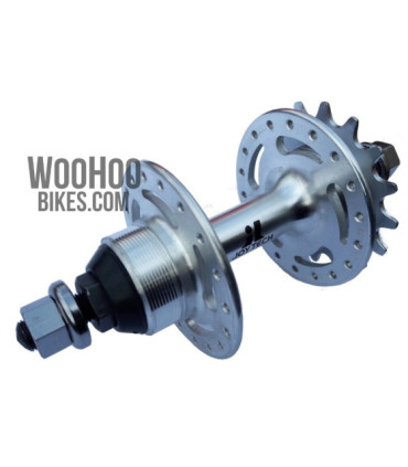 JOYTECH A566DSE Fixed Gear, Track Rear Hub, 36H Silver