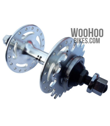 JOYTECH A566DSE Fixed Gear, Track Rear Hub, 36H Silver