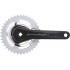 ACCENT Alamo City Bike Crankset, Black 38T