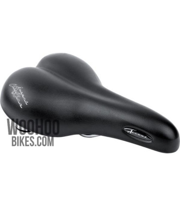 ACCENT Arco, Urban, Trekking Bicycle Saddle, Black