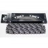 Łańcuch IZUMI JET BLACK Torowy, Ostre Koło 1/2" x 1/8'' Szeroki Czarno/Srebrny