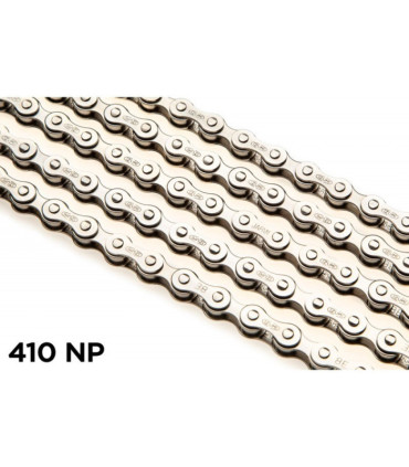 IZUMI STANDARD SILVER 1/2" x 1/8” Chain for Track, Fixed Gear, Single Speed Bike 