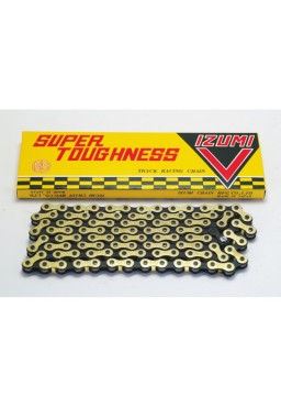 IZUMI V SUPER TOUGHNESS 1/2" x 1/8” Gold/Black 106 Links