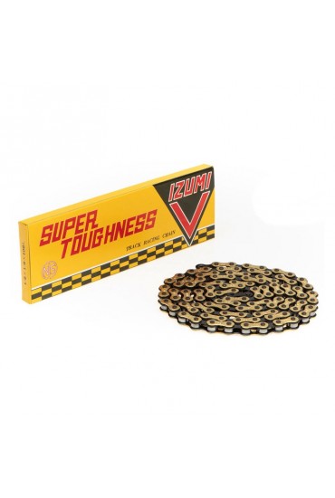 IZUMI V SUPER TOUGHNESS 1/2" x 1/8” Gold/Black 106 Links