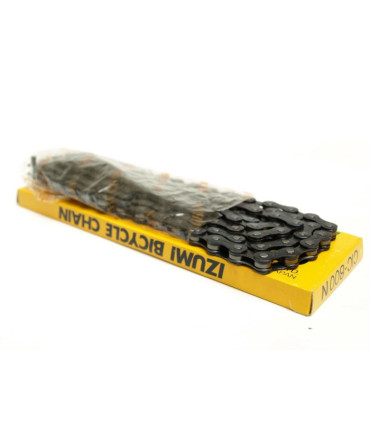 IIzumi Click Index Bike Chain - 1/2 x 3/32" - 5, 6, and 7-Speed - Black