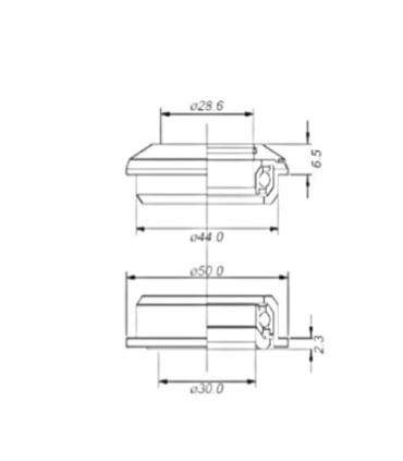Stery TANGE Seiki ZS22 1-1/8" PÓŁZINTEGROWANE 