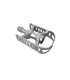 MKS Mikashima UB-Lite Silver 9/16'' Cycling Pedal