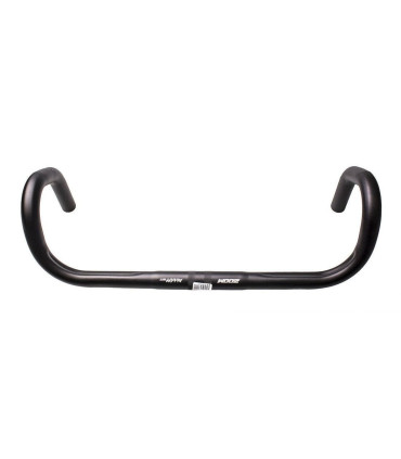 ZOOM DR-AL-48B Road Bike Aluminum Handlebar, 25.4mm x 420mm, Matte Black