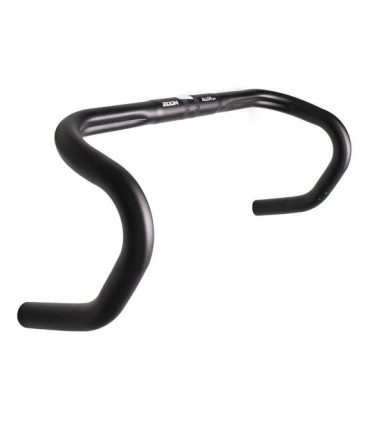ZOOM DR-AL-48B Road Bike Aluminum Handlebar, 25.4mm x 420mm, Matte Black