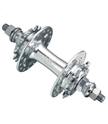 Piasta tył NOVATEC Ostre Koło Fix 16T / Fix17T 28H Srebrna