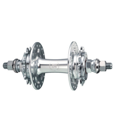 Piasta tył NOVATEC Ostre Koło Fix 16T / Fix17T 28H Srebrna