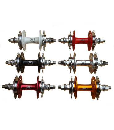 Piasta tył NOVATEC Ostre Koło Fix 16T / Fix17T 28H Srebrna