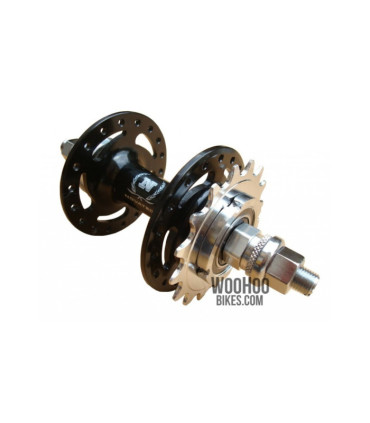 NOVATEC A166SBT Rear Hub, Freewheel, Fixed Gear/Single Speed 32H Black