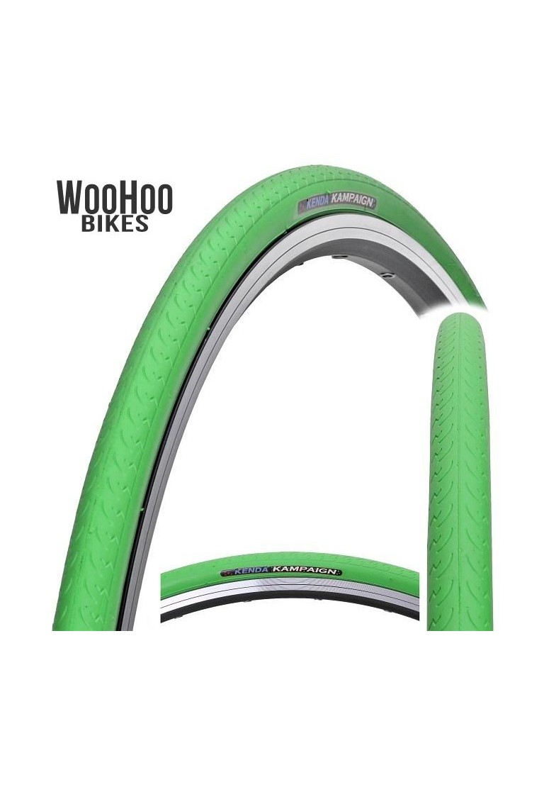 Pair of Green 700 X 23c DSI Tyres for Fixie Racer Sports Road Semi-slick Sri-89 for sale online