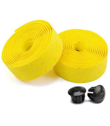 CINELLI Cork Gel Ribbon Bicycle Handlebar Tape Yellow