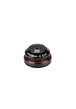 ACCENT HI-EXE Bicycle Integrated Headset 1-1/8"-1.1/4" IS42/IS47 Black