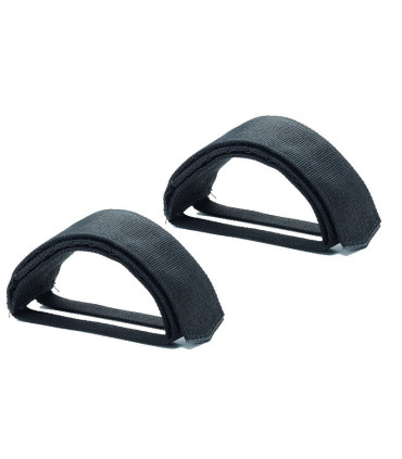 Bicycle Pedal Straps, Velcro Foot Pedal Strap Fix, Black