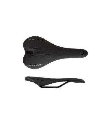 ACCENT Point Sport Bicycle Saddle, Black