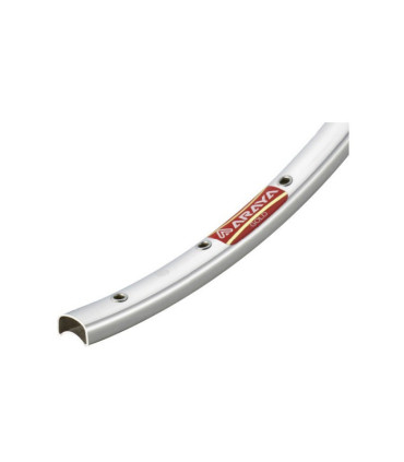 Obręcz Torowa ARAYA AR-713 Ostre Koło Srebrna CNC 28H