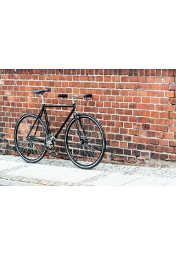 Woo Hoo Bikes - Classic Black 22" - Fixed Gear Track Bicycle
