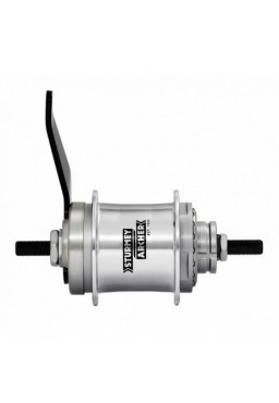  STURMEY ARCHER S2C 2-speed 32H, Kick Shift Coaster Brake Rear Hub, Silver