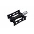 MKS Mikashima SYLVAN STREM ALL BLACK Cycling Pedal