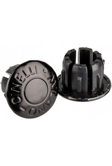 CINELLI Milano Bike Handlebar End Plugs Pair Aluminium Caps