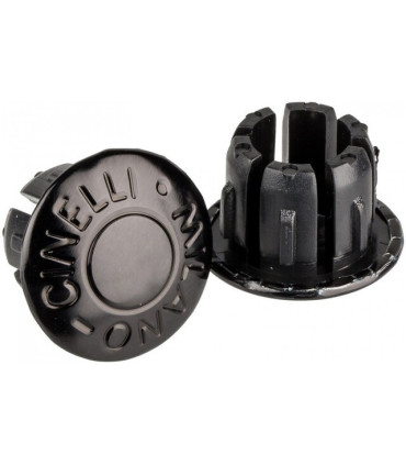 CINELLI Milano Bike Handlebar End Plugs Pair Aluminium Caps