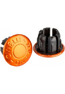 CINELLI Milano Bike Handlebar End Plugs Pair Aluminium Caps