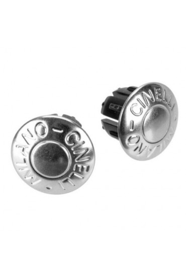 CINELLI Milano Bike Handlebar End Plugs Pair Aluminium Caps