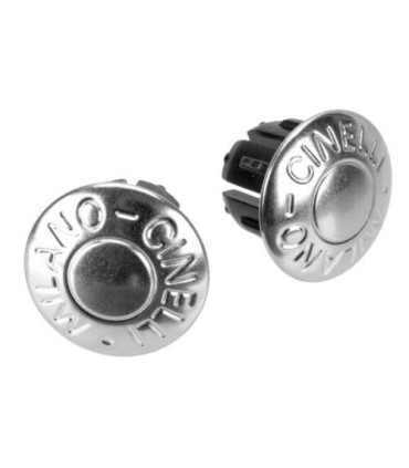 CINELLI Milano Bike Handlebar End Plugs Pair Aluminium Caps