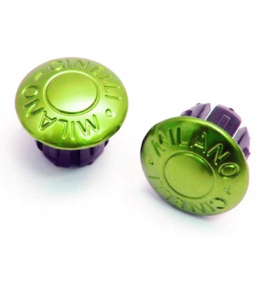 CINELLI Milano Bike Handlebar End Plugs Pair Aluminium Caps