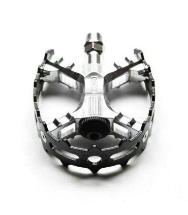MKS XC-III Style Bear Trap Pedals Black 9/16'' 