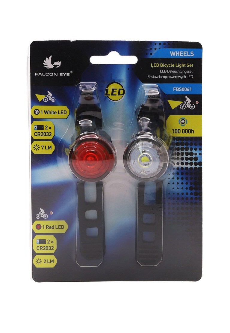 MACTRONIC Falcon Eye WHEELS Bicycle light 7lm/2lm