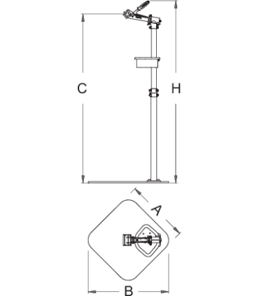 UNIOR UNR-1693BS Pro repair Stand with Single Clamp, Manually Adjustable