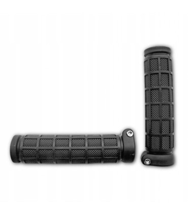  HLG234 Ergonomic Handlebar Grips 130mm, Black- Grey, Set