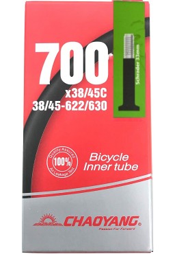 CYT 700x38/45C Bicycle Inner Tube AV Schrader 33 mm