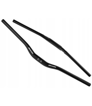 ZOOM MTB-AL-200BT Bike Bicycle Handlebar Aluminium FOV 680mm 6' Black