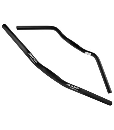 ZOOM NR-14 Stal 595x66mm 43' Bike Bicycle Handlebar 25.4mm  Black
