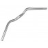 ZOOM NR-AL-14 Aluminium 595x66mm 43' 25.4mm Bike Bicycle Handlebar Silver
