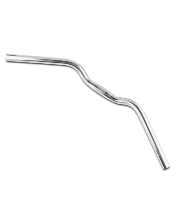 ZOOM NR-AL-18 Aluminium 590x30mm 25' Bike Bicycle Handlebar Silver