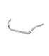 ZOOM NR-AL-21 Aluminium 500x80mm 70' Bike Bicycle Handlebar Silver