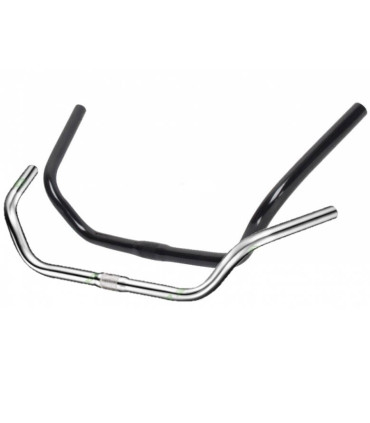 ZOOM NR-AL-21 Aluminium 500x80mm 70' Bike Bicycle Handlebar Silver