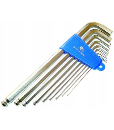 Zestaw kluczy imbusowych Bike Hand YC-623 9 sztuk